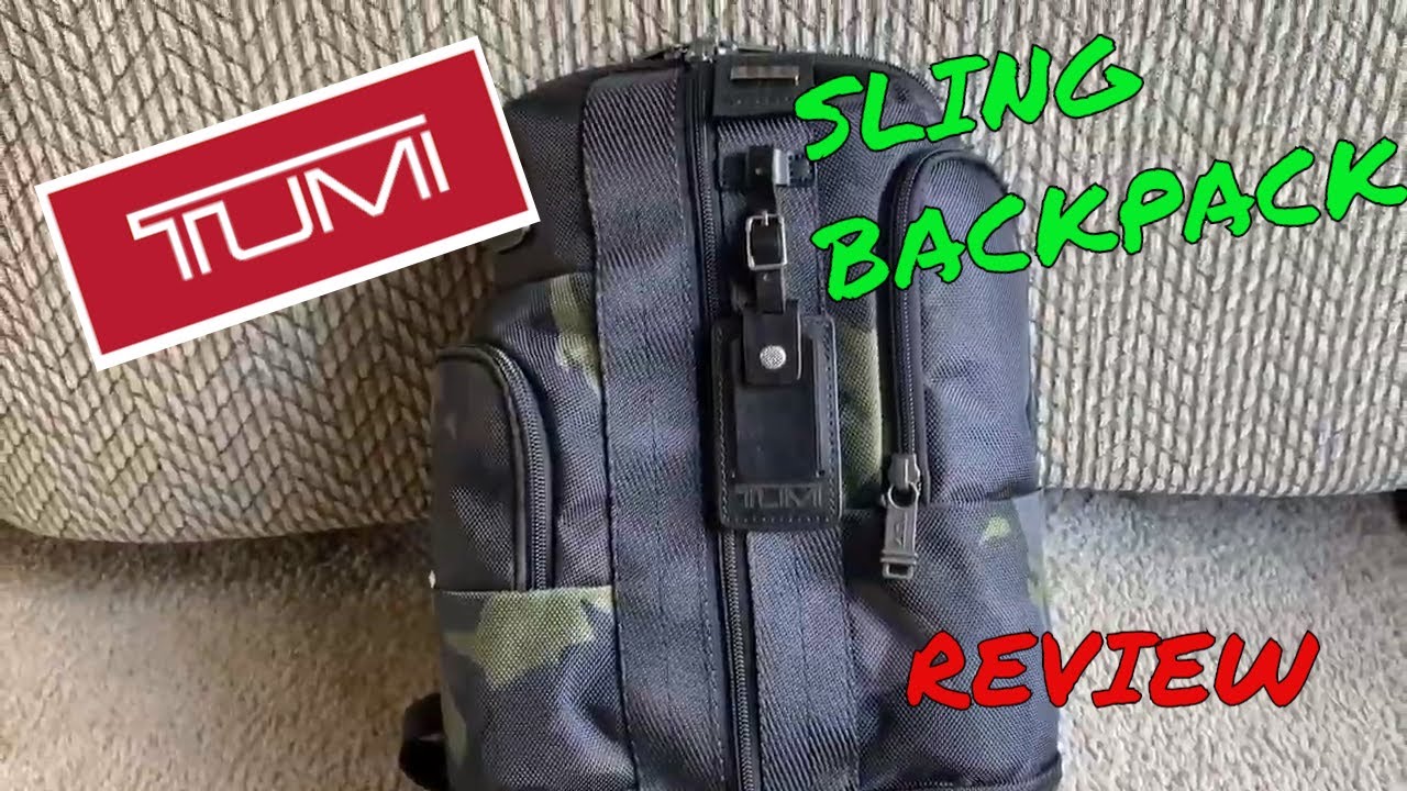 Tumi Higgins Sling Backpack Review (2019)