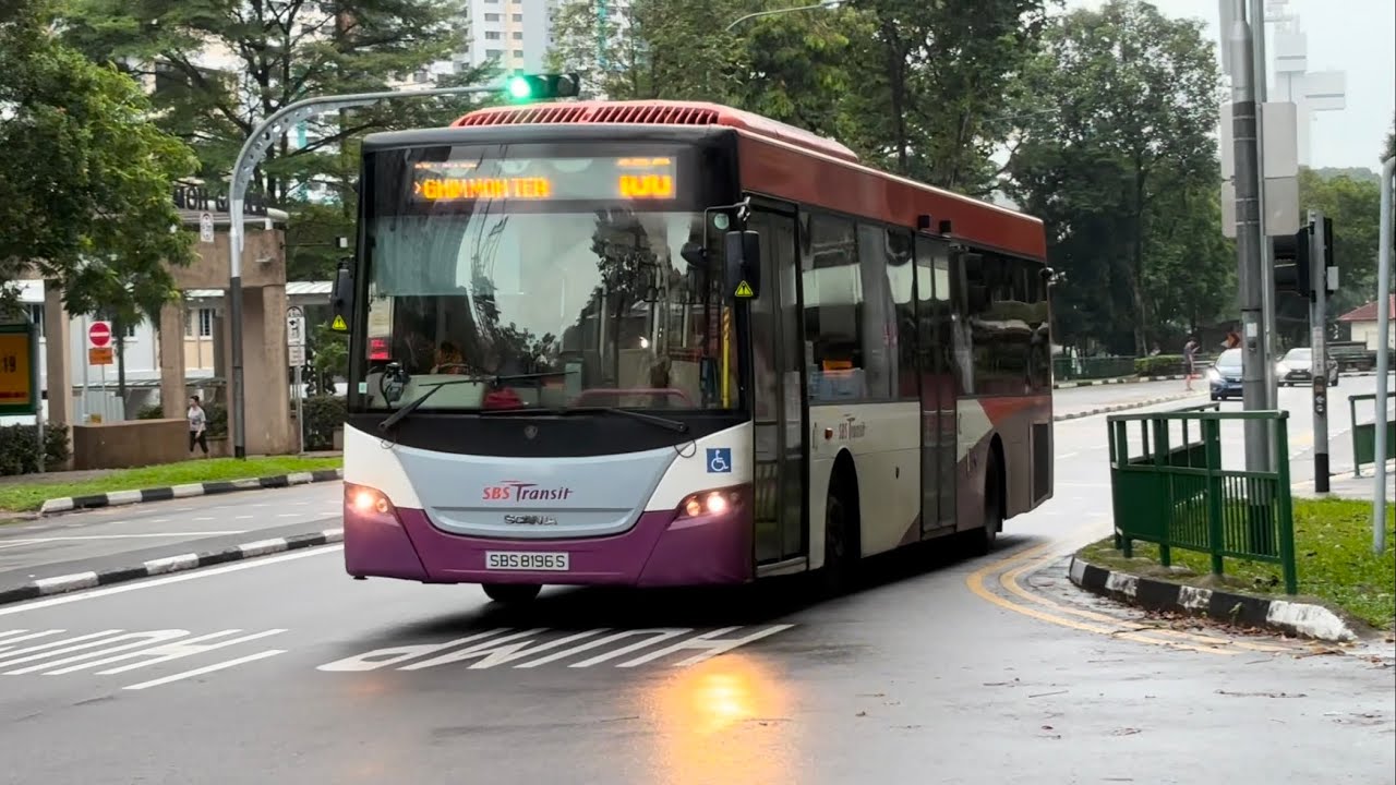 (Retired) SBST Scania K230UB Euro 4 - SBS8196S on Route/Service 100