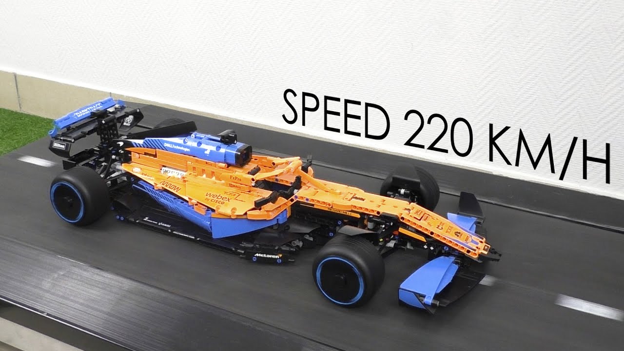 McLaren Formula 1 VS Treadmill. Lego Technic 42141 CRASH Test