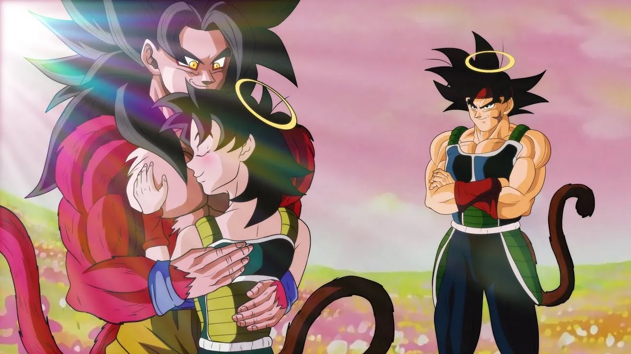 What if Goku Met His Parents In Other World? PART 2 - SSJ4 Goku Finally Meets Gine!