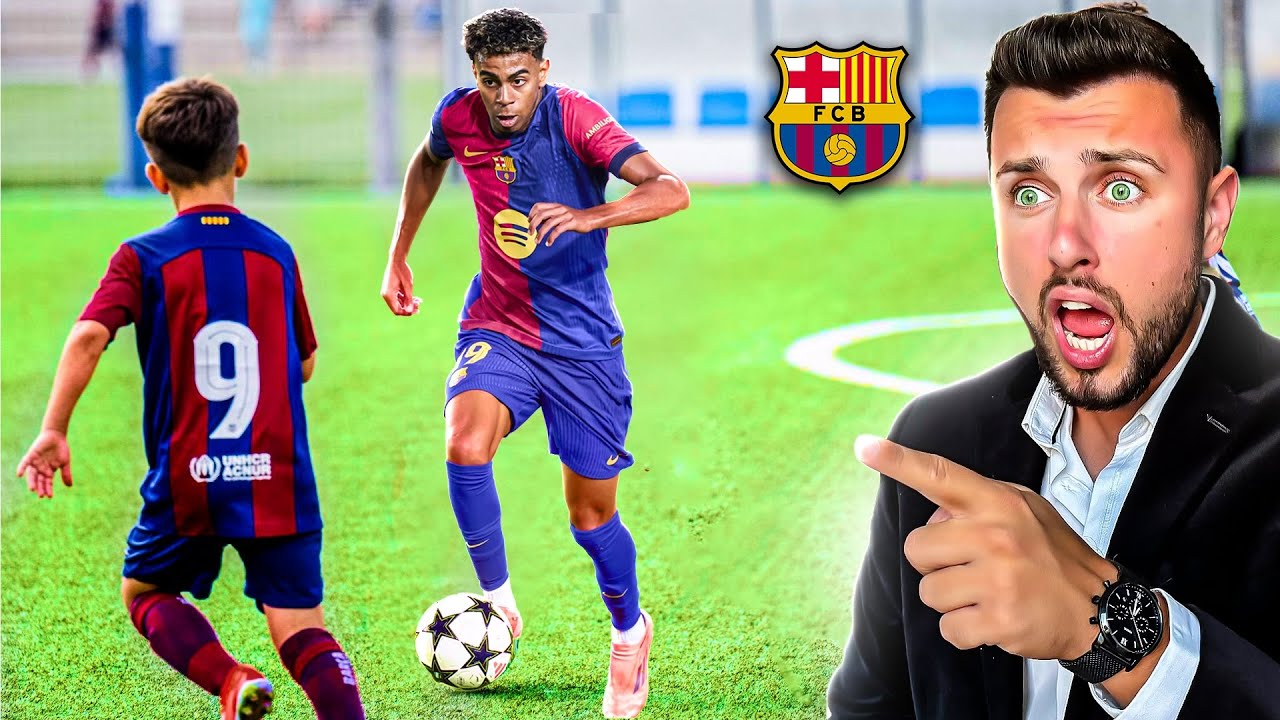 AM ANTRENAT ACADEMIA BARCELONEI PENTRU O ZI!! AM FOST CHEMAT ÎN LA MASIA!! 😱