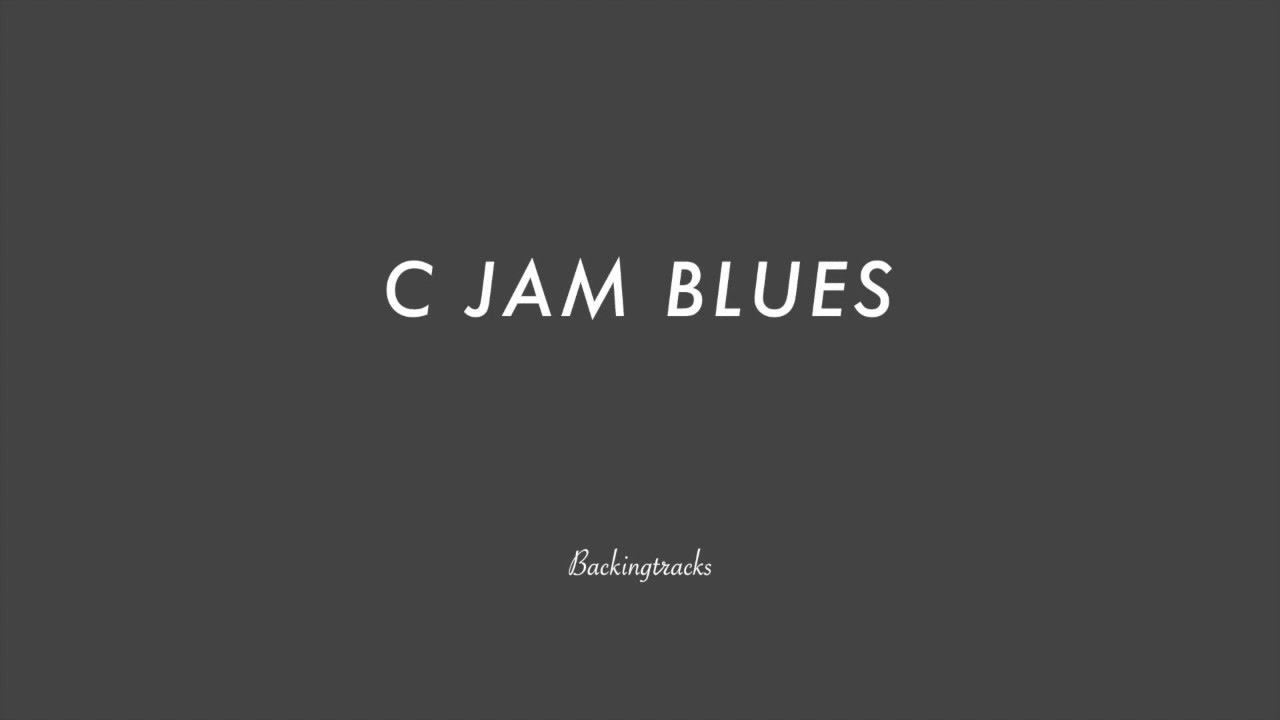 C JAM BLUES chord progression - Jazz Backing Track Play Along