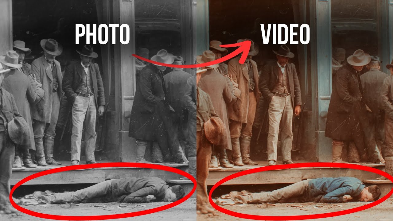 The Old West in Motion — Colorized & Enhanced Historic Photos