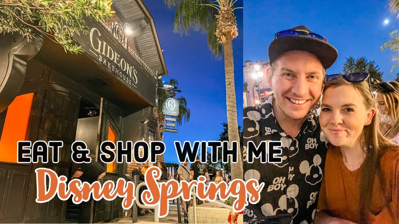Eat and Shop with Me at Disney Springs | Disney Springs with Toddlers | Gideons | Pizza Ponte