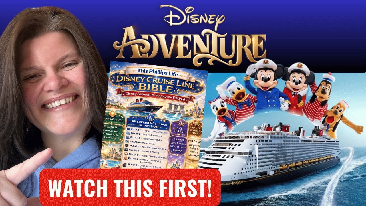 Мы отправляемся в первое путешествие по местам приключений Disney, и это ВСЁ, что мы планируем сд...