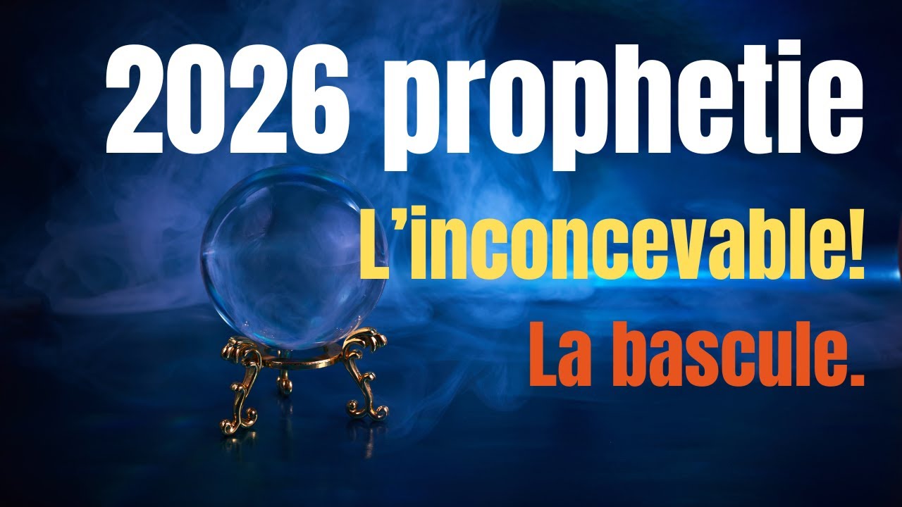 ‼️PR&Eacute;DICTION 2026➡️LA GRANDE BASCULE DES &Acirc;GES🔥BOULEVERSEMENT PLANETAIRE💡SOYEZ PR&Ecirc;TS📅ATTENTION⏳