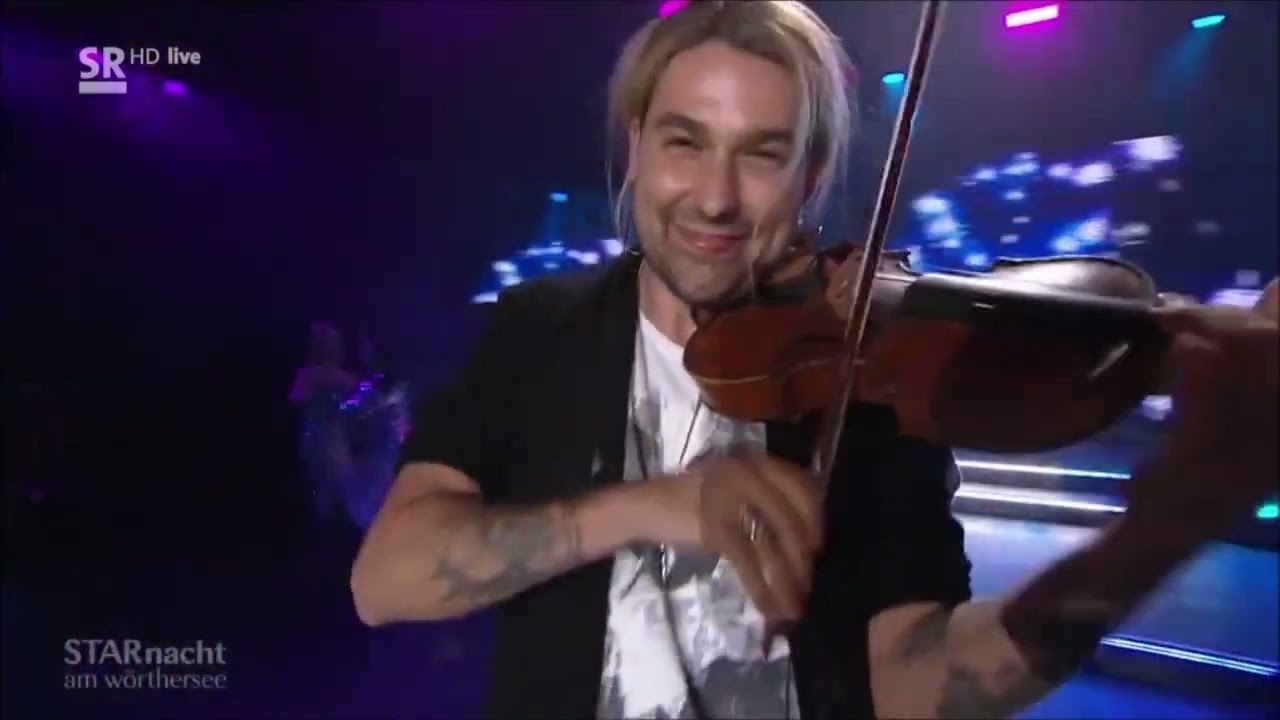 David Garrett - Stayin Alive & Interview / STARNACHT AM WÖRTHERSEE (SWR, 17-7-2022)