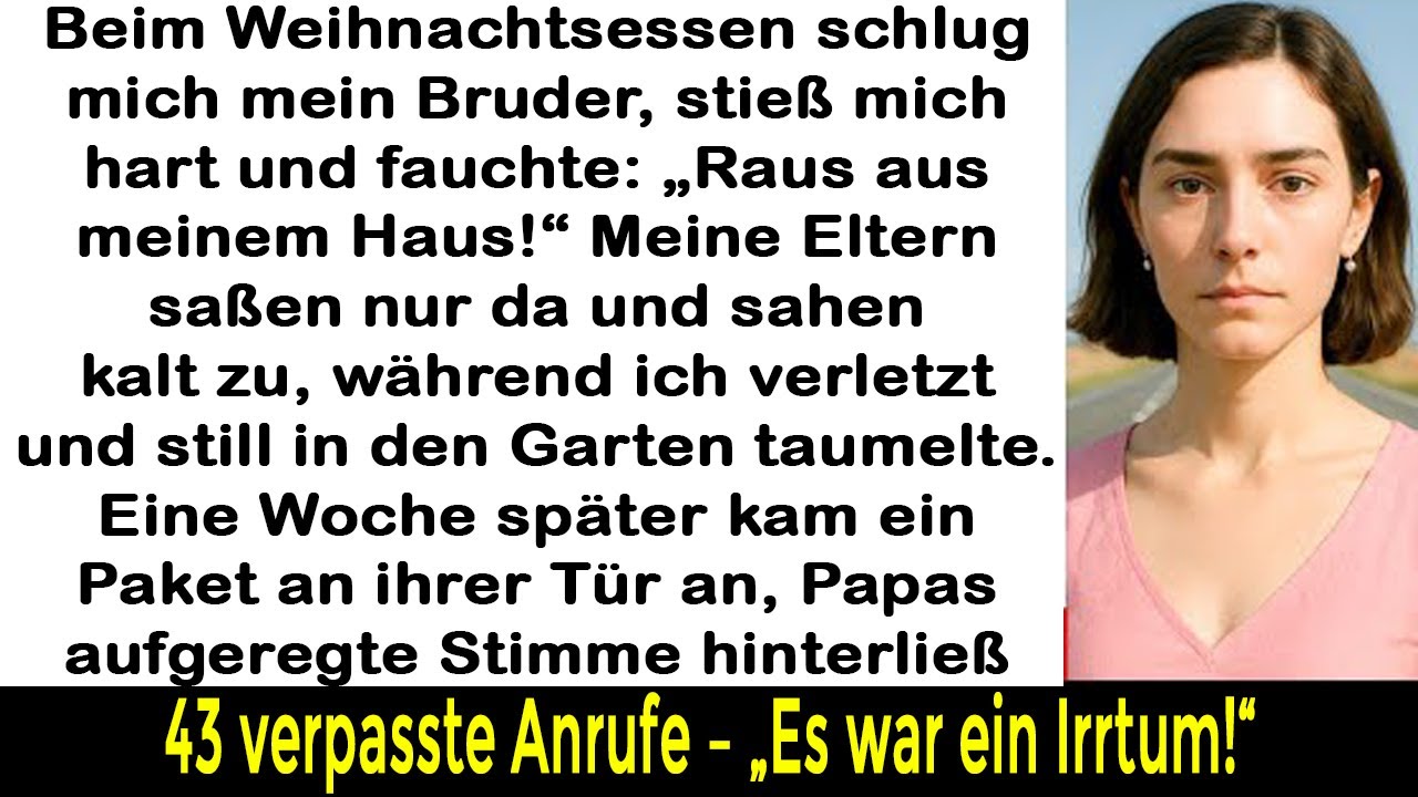 Mein Bruder warf mich an Weihnachten raus –am nächsten Tag stand ich als Besitzerin seines Hauses da