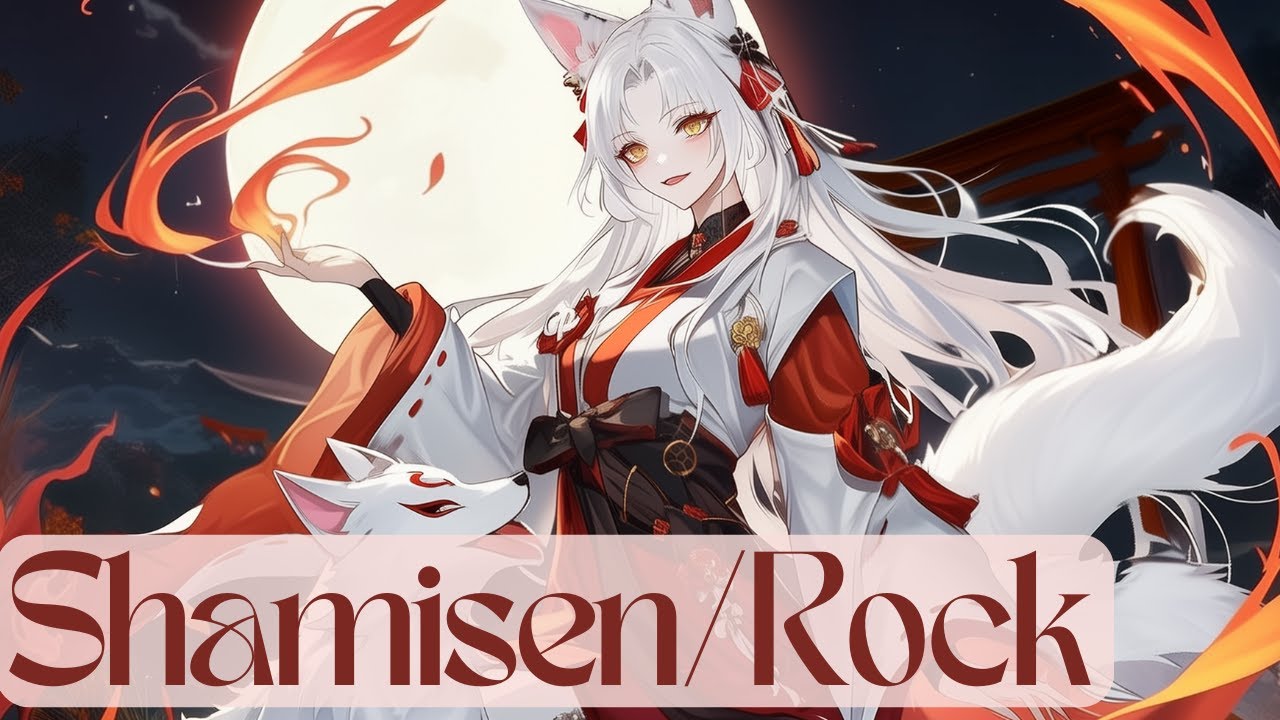Shamisen Rock Fusion Battle Music Collection | Epic Japanese Instrumental Rock Motivational Music