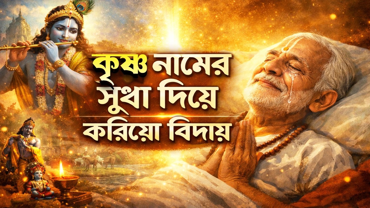 আমারো অন্তিম কালে পাশে থেকো ভাই  || ভগবান শ্রীকৃষ্ণের গান || Bengali Devotional Song