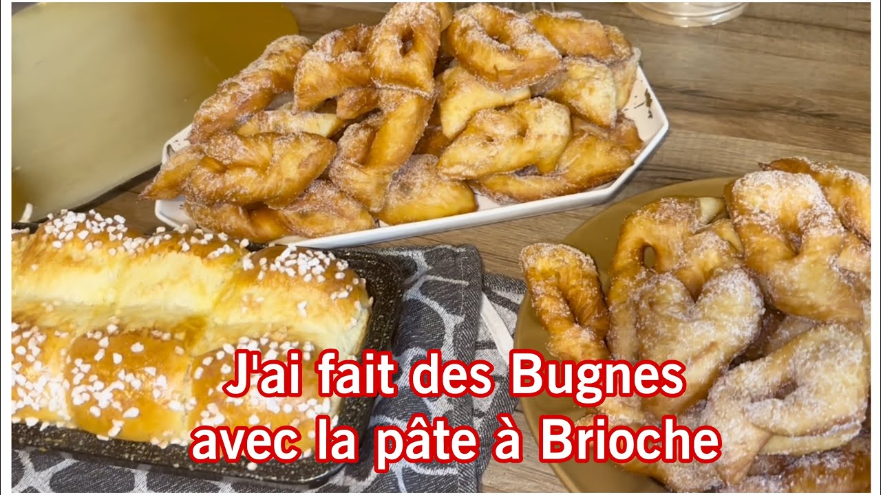 Avec la pâte à brioche j’ai fait des beignets hyper moelleux