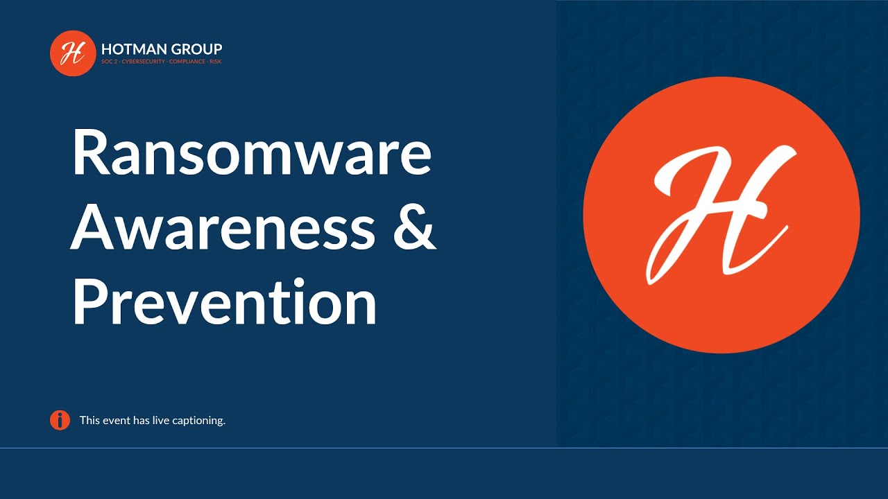 Security Awareness Training - Ransomware