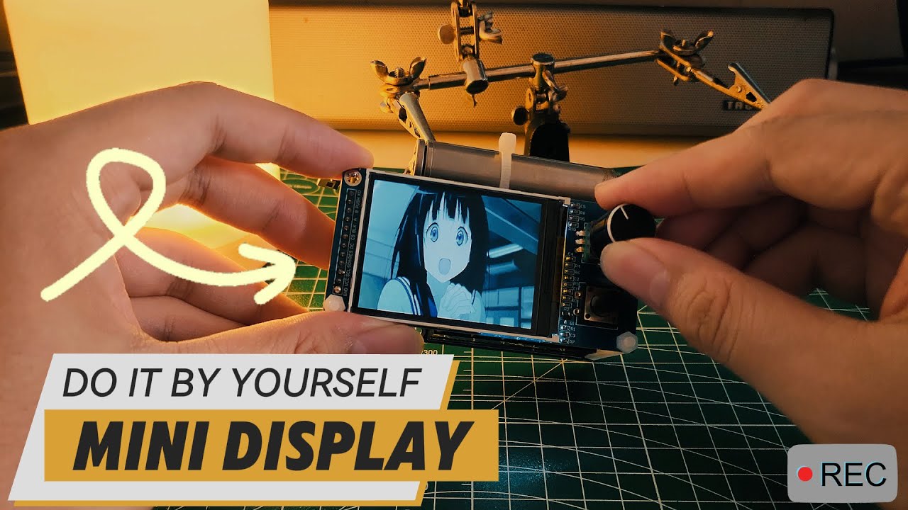 Build Your Own Mini Display with Raspberry Pico 2 and ST7789 - GIF, Animation and more [Satisfying]