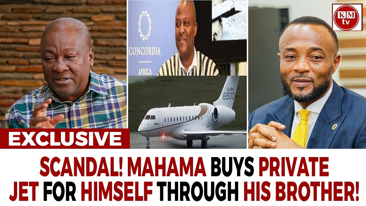 Mahama Buys Private Jet, Per His Bro- Jerry Ahmed