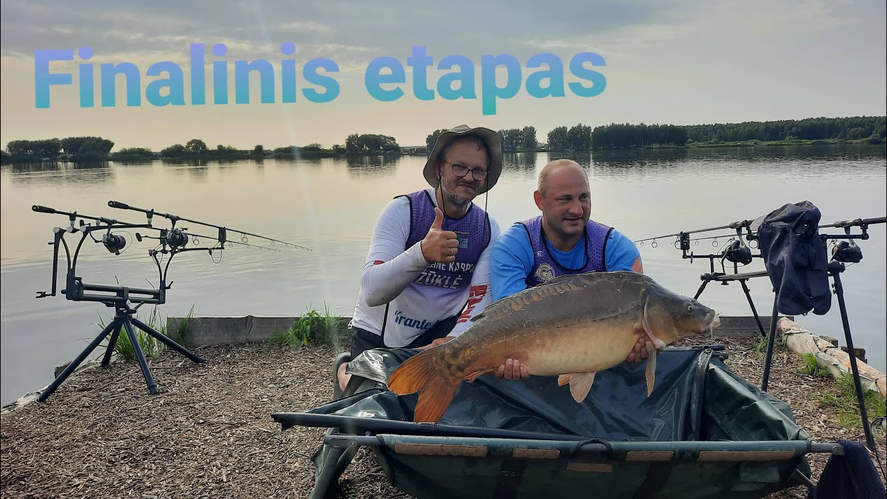 Lietuvos sportinės karpių žūklės 2021 m. čempionato trečias etapas (Carp Lake Kintai)