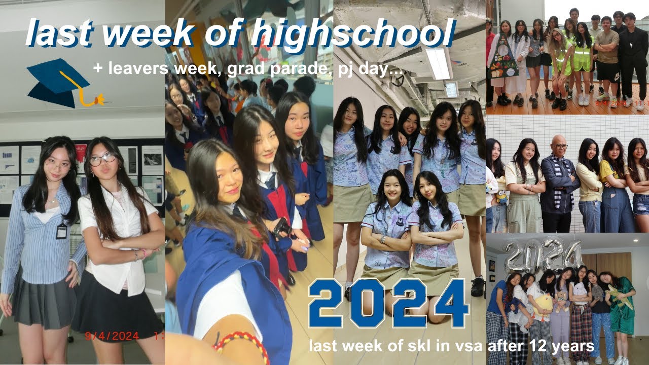 Last week of Highschool || CLASS OF 2024 ~ senior year diaries