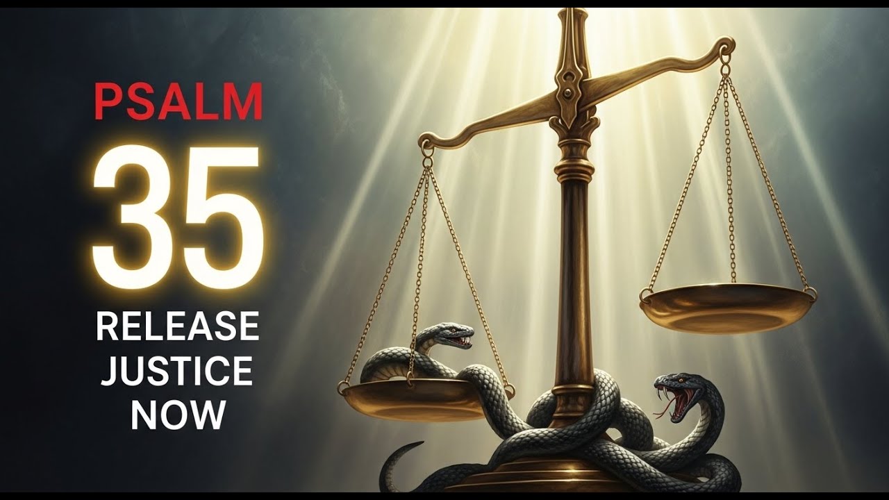 God Releases Prophetic Truth in Psalm 35 to Destroy Witchcraft and Release Justice NOW