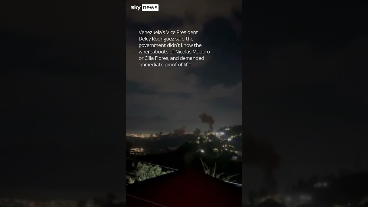 Helicopters seen over Venezuela as Trump says leader Maduro captured