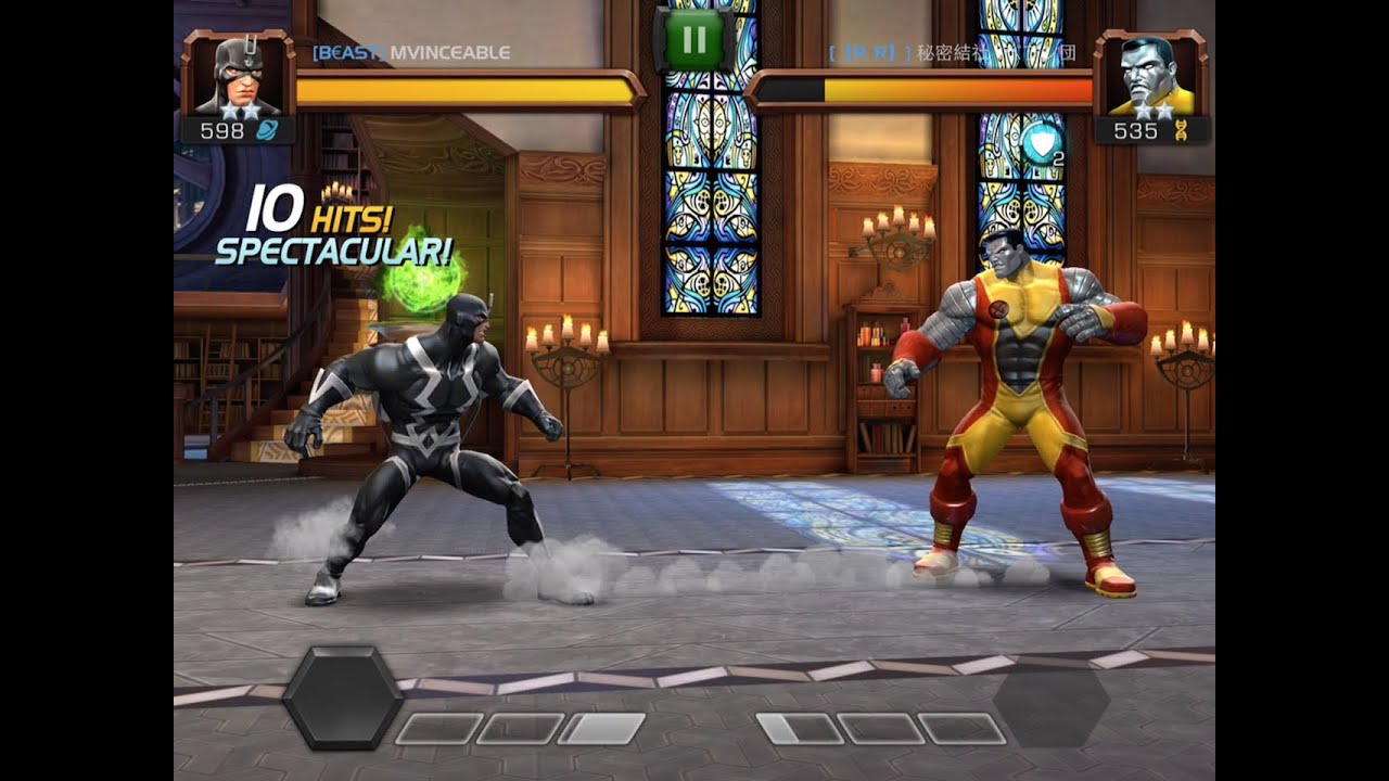 Black Bolt vs. Colossus | Marvel Contest of Champions