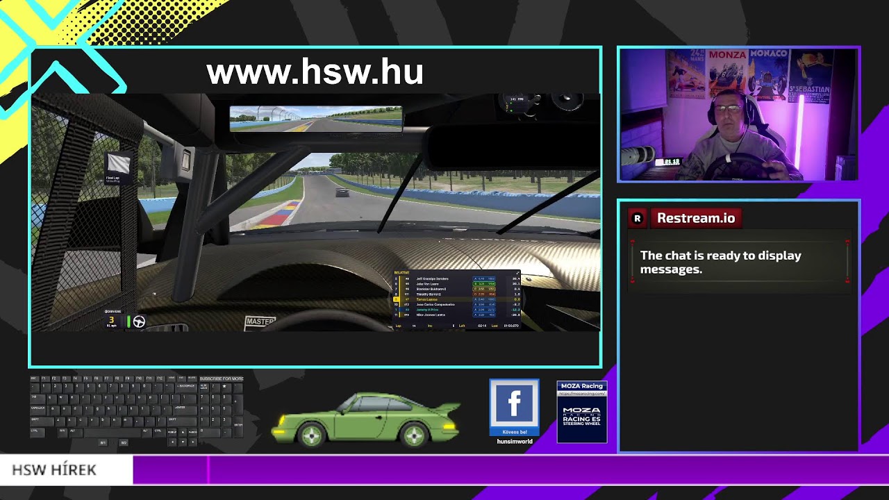 HSW Simracing LIVE Channel!