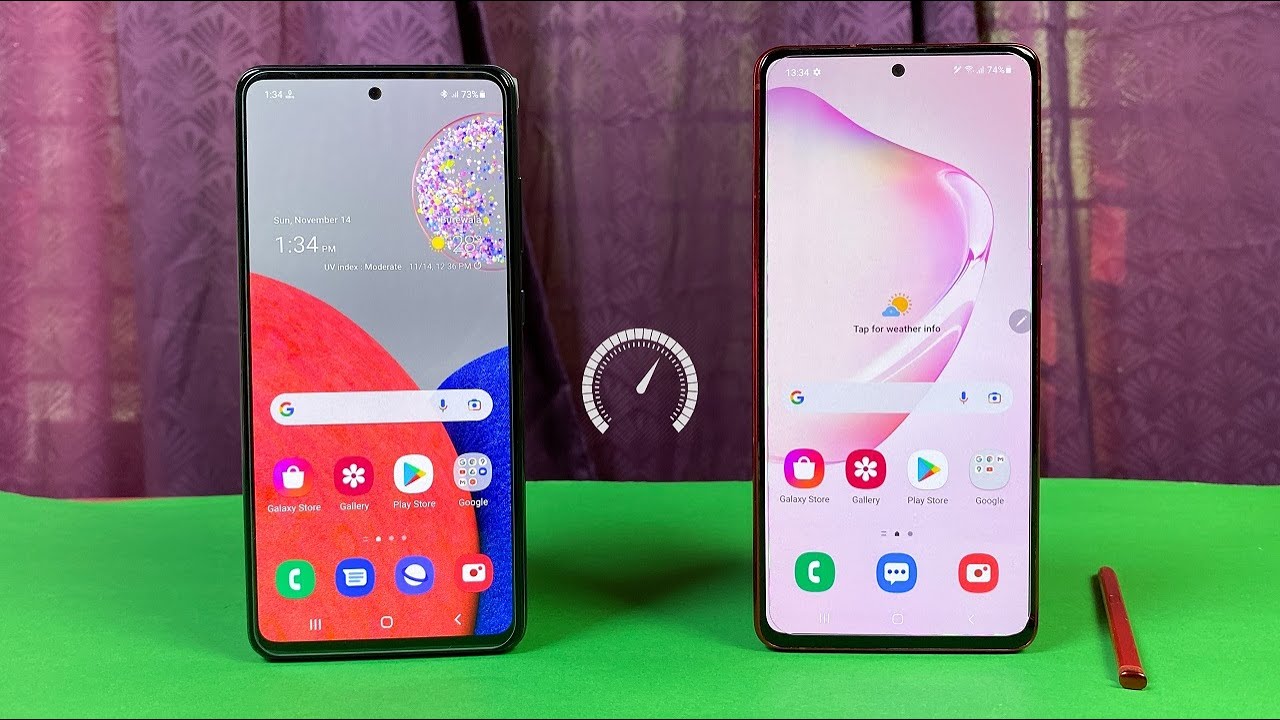 Samsung Galaxy A52s 5G vs Samsung Galaxy Note 10 Lite - Speed Test & Comparison!
