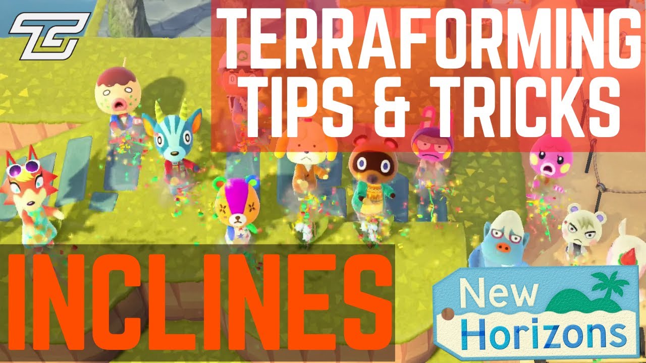 TERRAFORMING TIPS AND TRICKS (EP.03) INCLINES! Animal Crossing: New Horizons