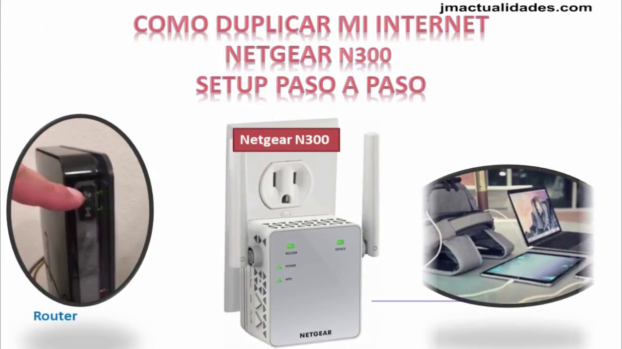 ▷ Cómo duplicar mi internet | NETGEAR N300 setup | Paso a Paso