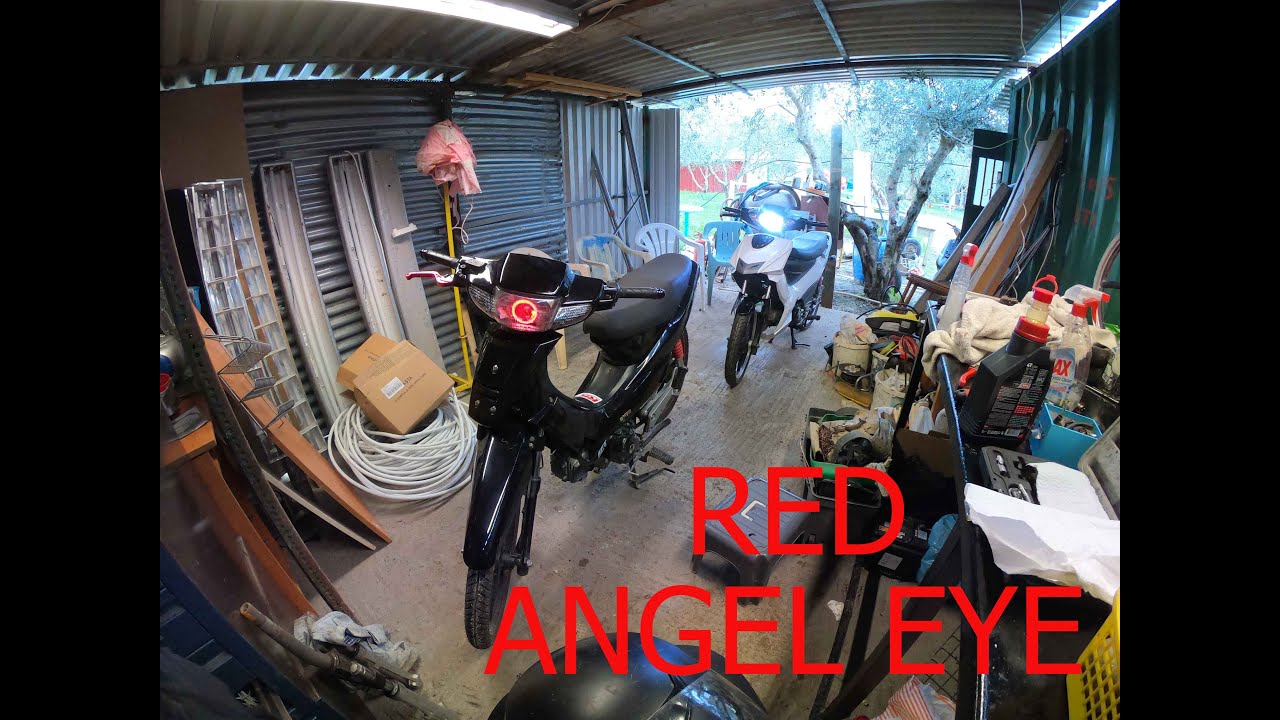 Βάζουμε angel eye στο DY!!HOW TO INSTALL ANGEL EYE ON MOTORBIKE!