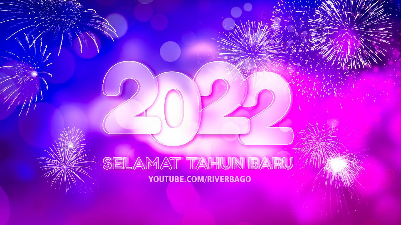 Selamat Tahun Baru 2022, Model Efek Tulisan Modern »  Tutorial Photoshop