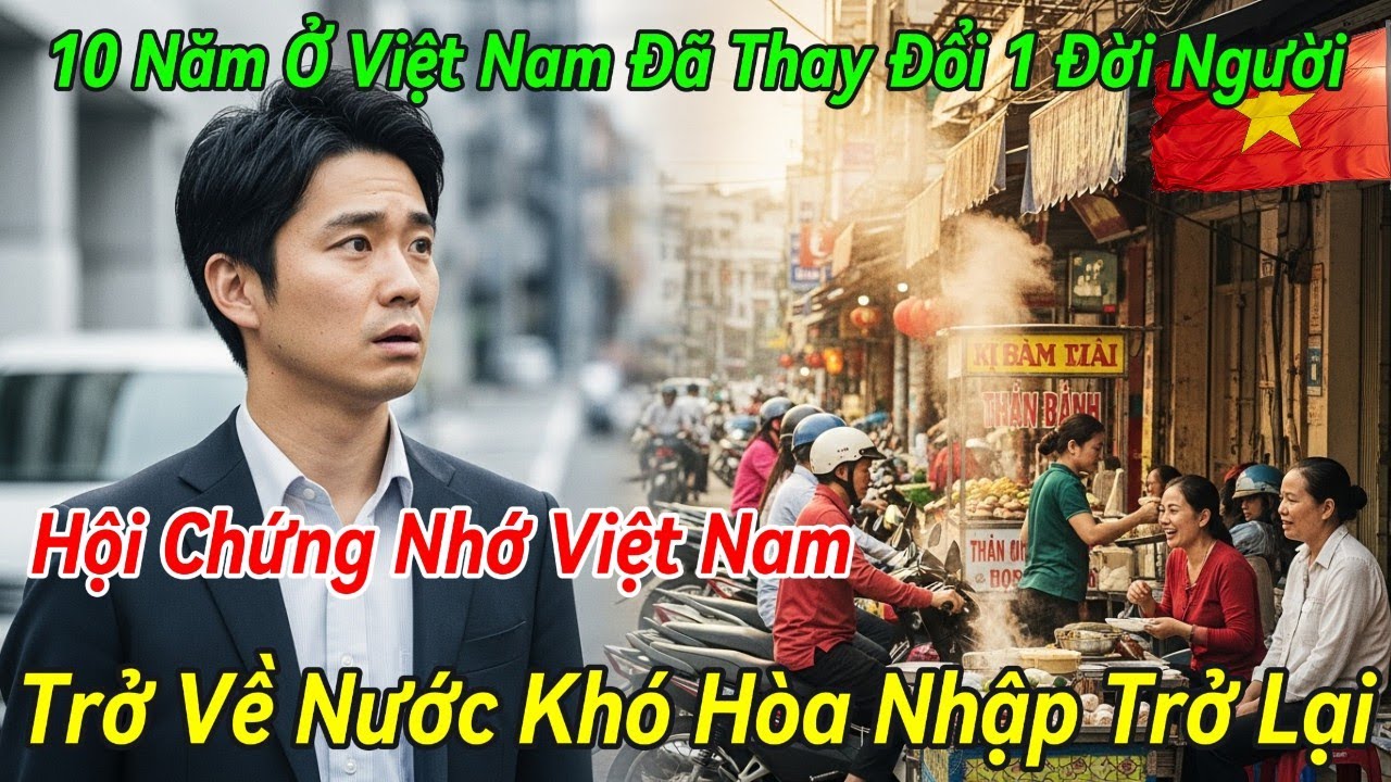 Hội Chứng Nhớ Việt Nam: Vì Sao Nhiều Người Nhật Trở Về Nước Lại Khó Hòa Nhập Trở Lại