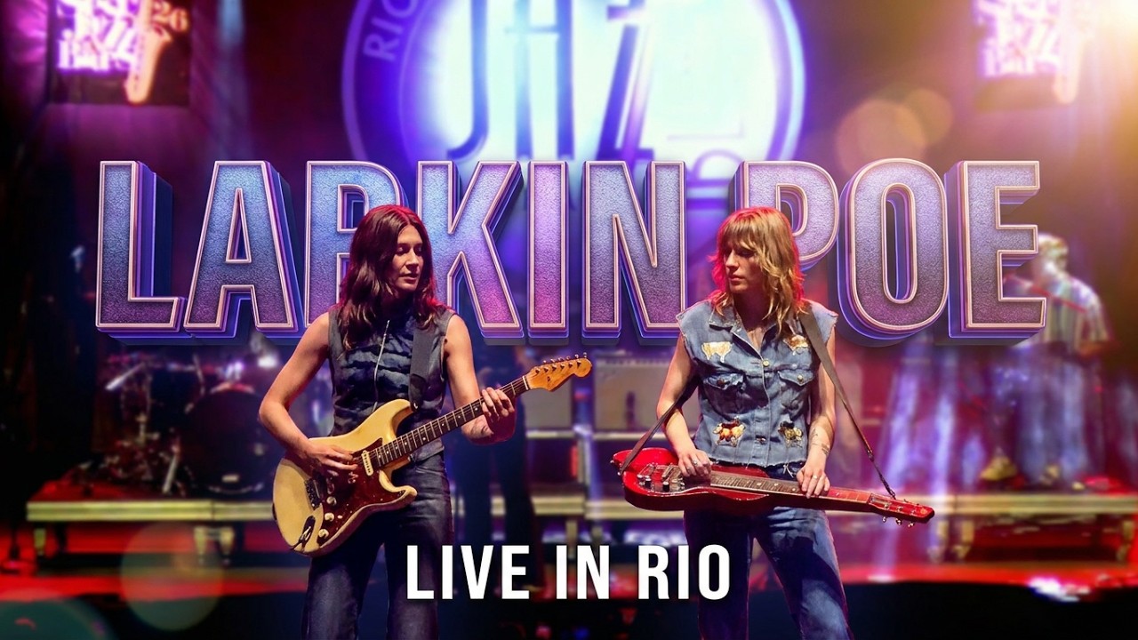 Larkin Poe at Rio das Ostras Jazz & Blues Festival on June 5, 2026.