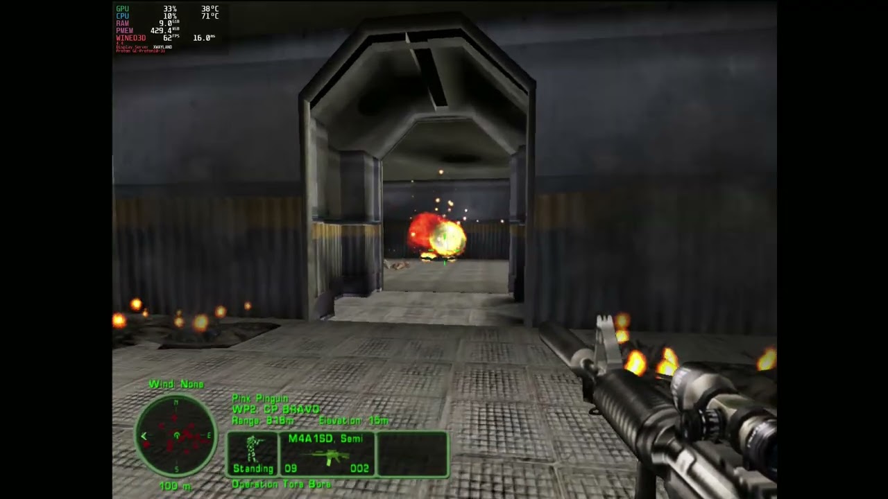 Delta Force TFD - (Camp) #25 - Operation Tora Bora (Final). (No Comments) gameplay. (Fedora Linux)