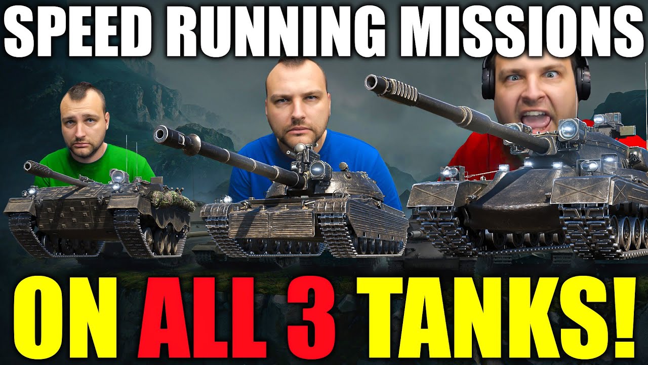 SPEED Running new campaign missions (No YT Chat &ndash; Join Twitch) | World of Tanks