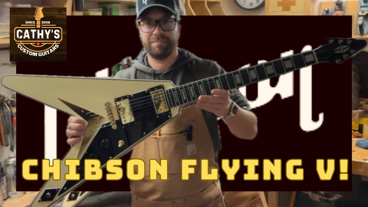UNBOXING AMAZING CHIBSON FLYING V!!!