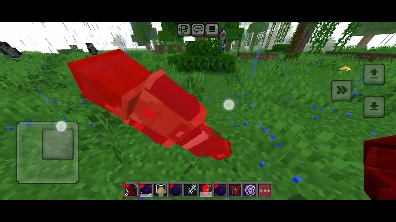 I played naruto mod in minecraft 🔥☠️