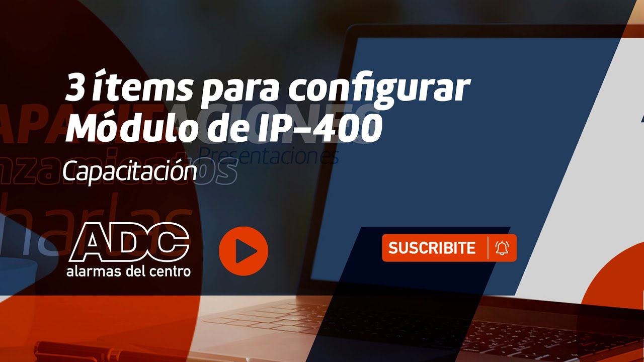 3 ítems para configurar IP-400