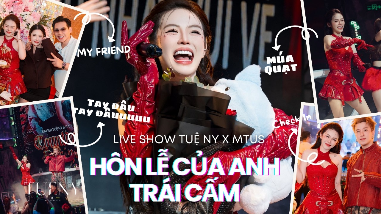 Tuệ Ny biểu diễn cục sung với Mashup HIT '' Trái Cấm x Hôn Lễ Của Anh '' tại Say Chill