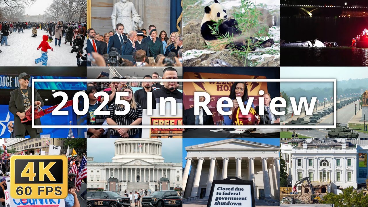 2025 in Review - Free stock video - 4K 60fps