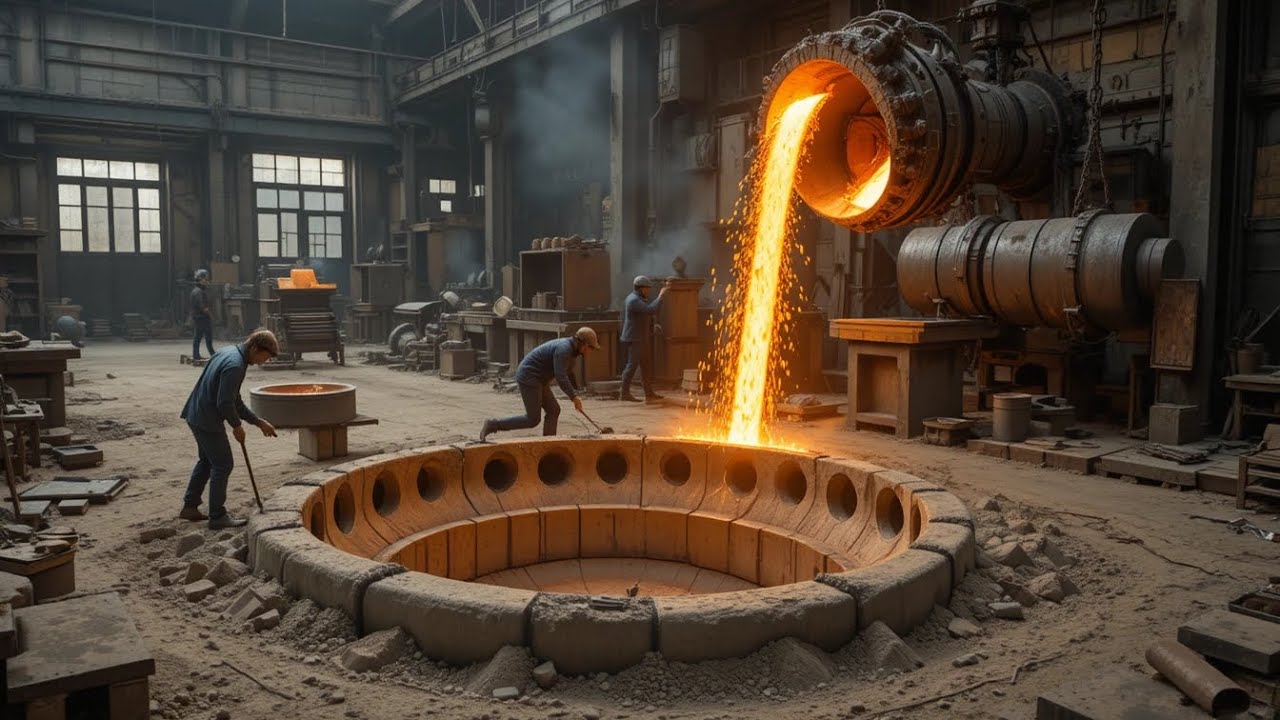 Industrial Large Wheel Manufacturing Products Amazingly Works, How To Make Biggest Wheels Awesome