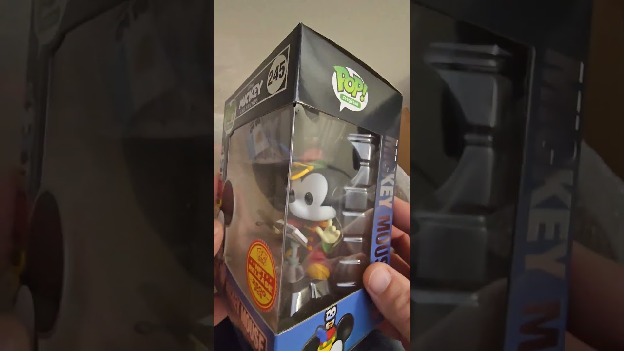 Mickey Mouse NFT Redeemable Pop Unboxing #funko #disney #mickeymouse #droppp