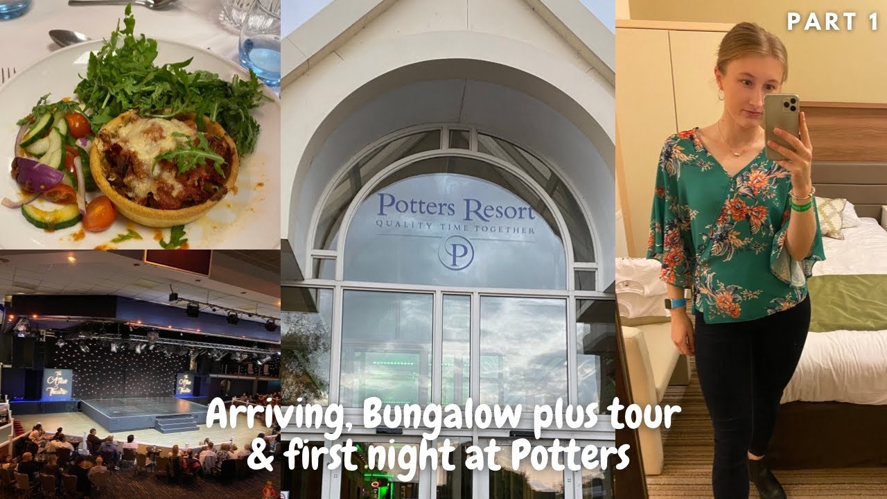 POTTERS RESORT | Weekend Family Break | Part 1 - Arriving, Bungalow Plus Tour & First Night