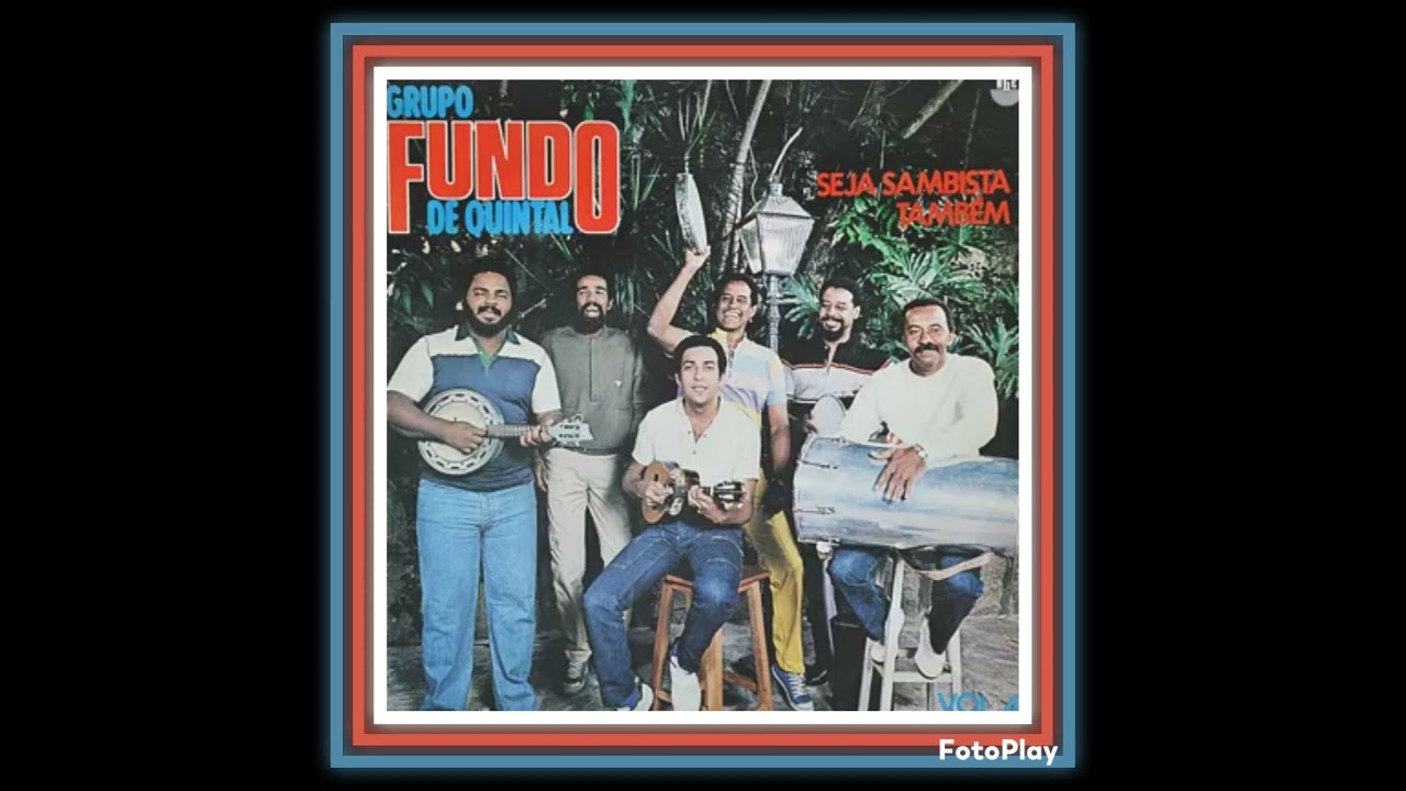 LP- GRUPO FUNDO DE QUINTAL VOL 4 . 1984. RARIDADE TAMB&Eacute;M FAZ PARTE DA MINHA COLE&Ccedil;&Atilde;O.