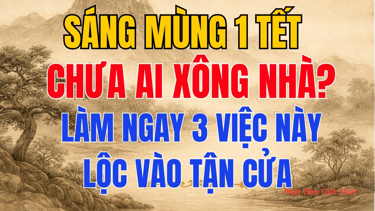 Sáng Mùng 1 Chưa Ai Xông Nhà Không Xui — Chỉ Sợ Gia Chủ Làm Sai 3 Bước Này