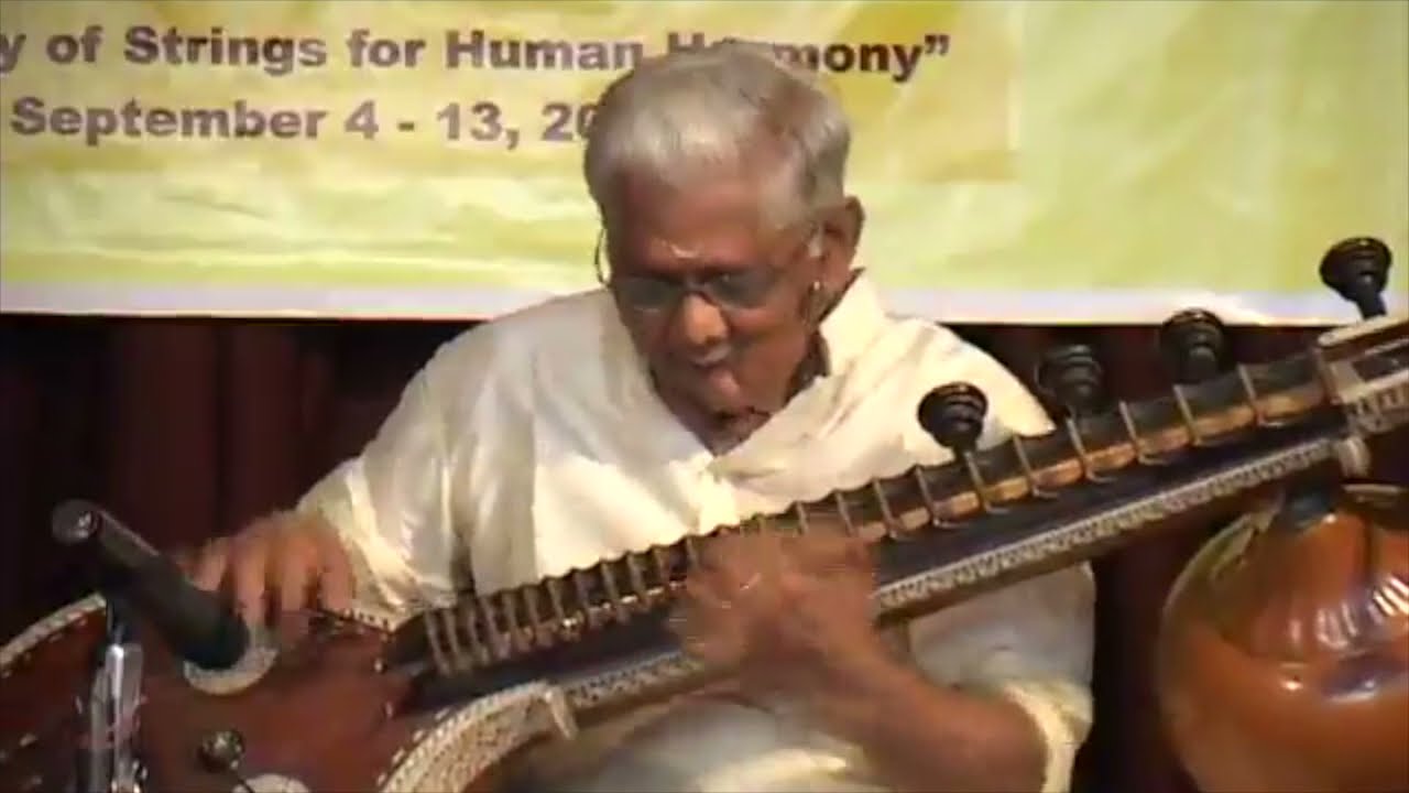 Veena Recital by Shri Trivandrum R Venkataraman - Janani Ninnu Vina
