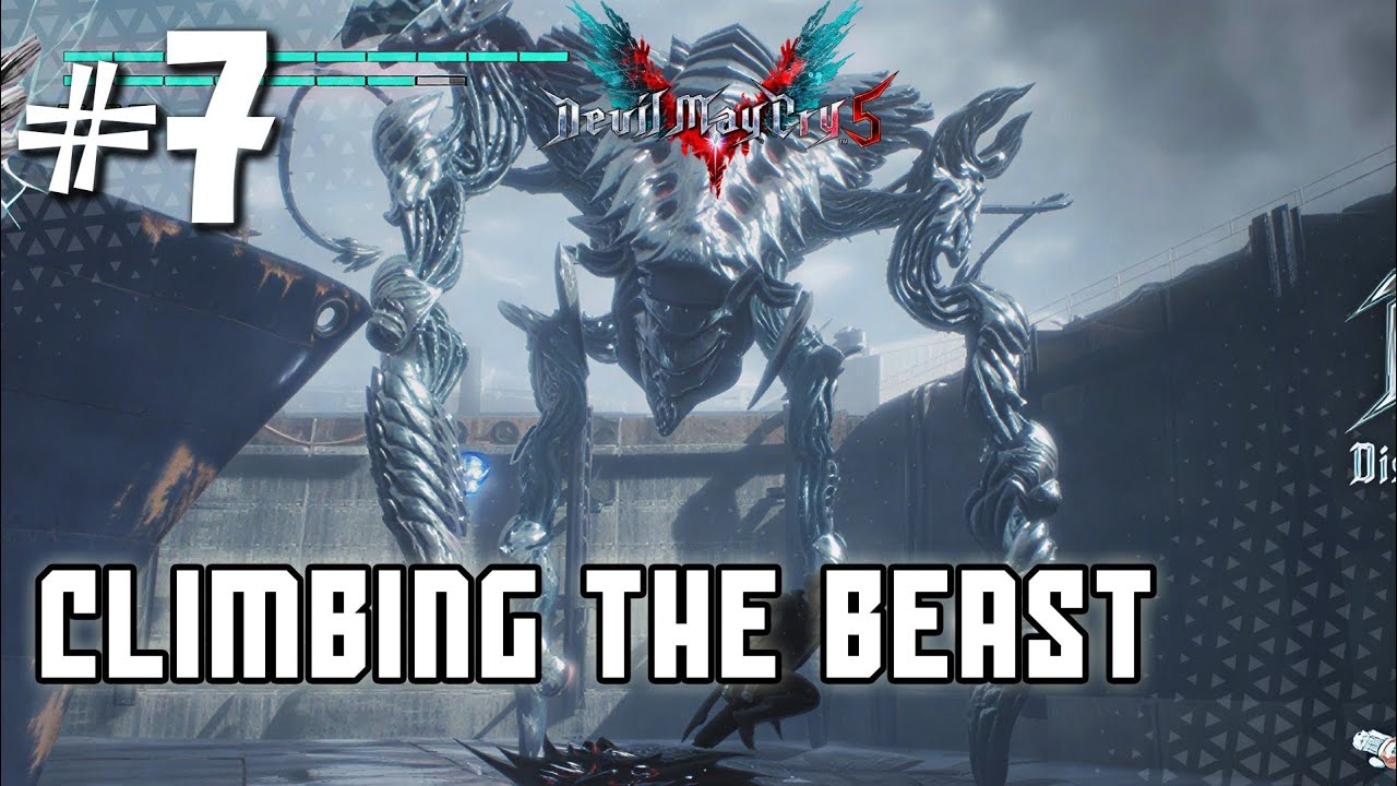 NERO VS THE GIANT! | Devil May Cry 5 Mission 6 (Gilgamesh Boss)