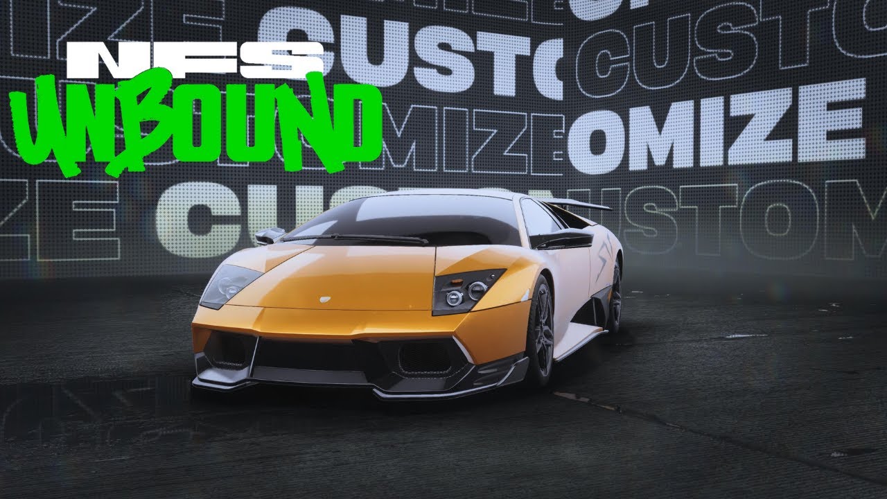 NFS Unbound: Lamborghini Murcielago Customization & Gameplay