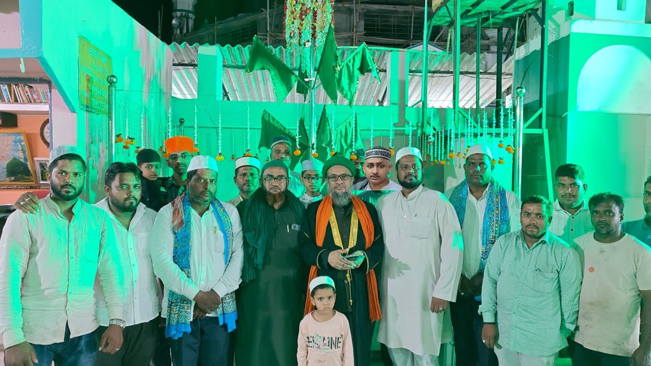 GHOUSE AZAM RAZ KI GYARHVEIN SHARIE PROGRAMME AT DARGAH HAZRATH CHAAR BARAS PEER RA BADAMAKAN MYSORE