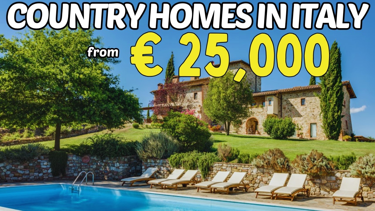 7 Unbelievable Properties in Italy for Under €50K! Affordable Italian Homes  to Move Right Now 🏠💶