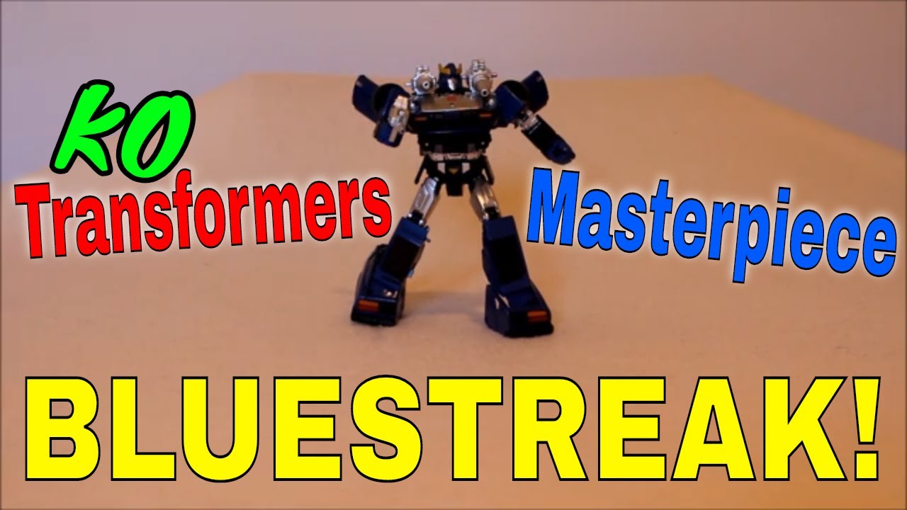 Takasa Tony KO Transformers Masterpiece CP-18B Bluestreak - GotBot True Review NUMBER 166