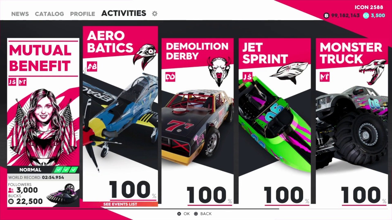 The Crew 2 Best Races For Grind Upgrade Parts & Money (Each Discipline)
